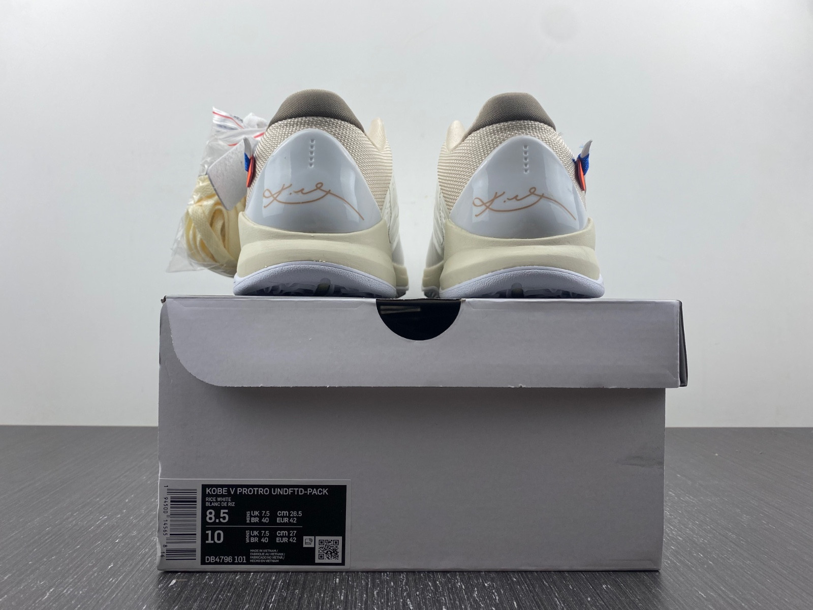 nike kobe 5 protro undefeated what if white db4796-100