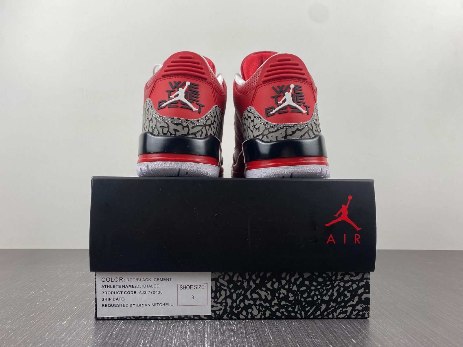 air jordan dj khaled x air jordan 3 retro 