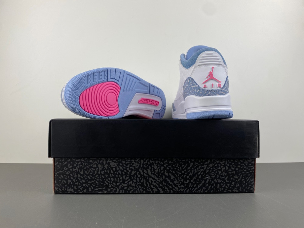 Air Jordan 3 GS "Denim/Pink Glow" HQ0784-101