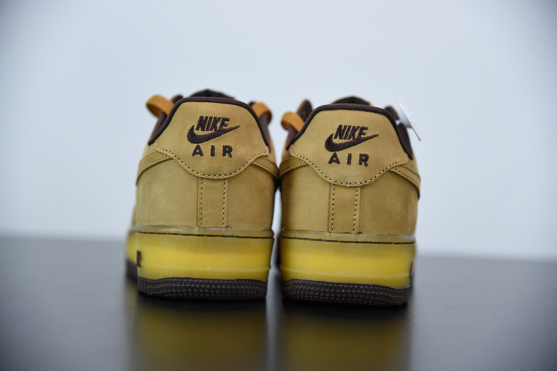 nike air force 1 low wheat dark mocha dc7504-700