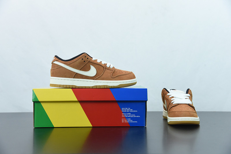nike dunk low wheat white swhes dh1319-200