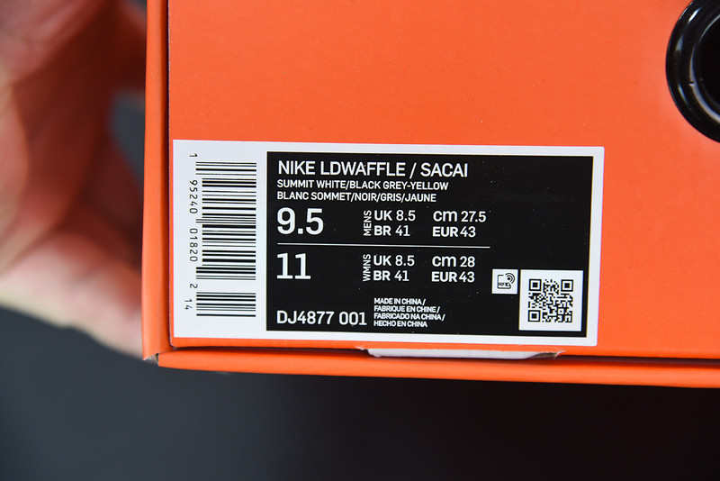 undercover x sacai x nike ldv waffle “bright citron” dj4877-001