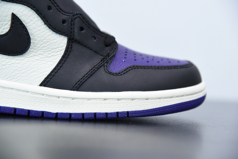 air jordan 1 retro high og "court purple" 555088-501