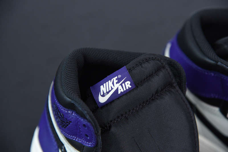 air jordan 1 retro high og "court purple" 555088-501