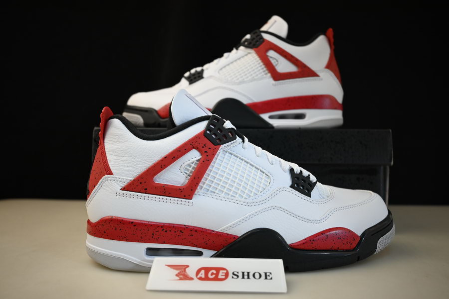 air jordan 4 “red cement” dh6927-161