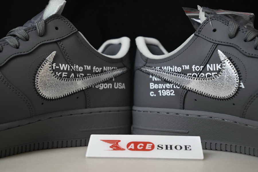 nike of x air force 1 low grey dx1419-500