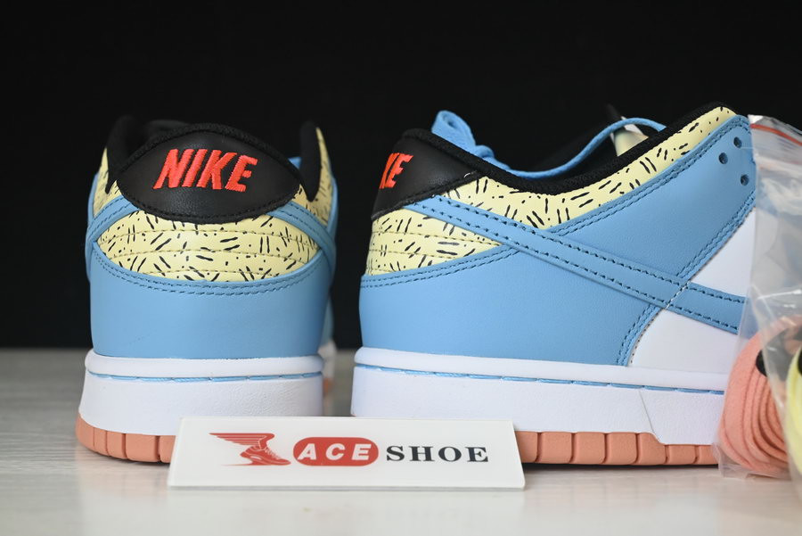 kyrie irving x nike dunk low baltic blue white dn4179-400