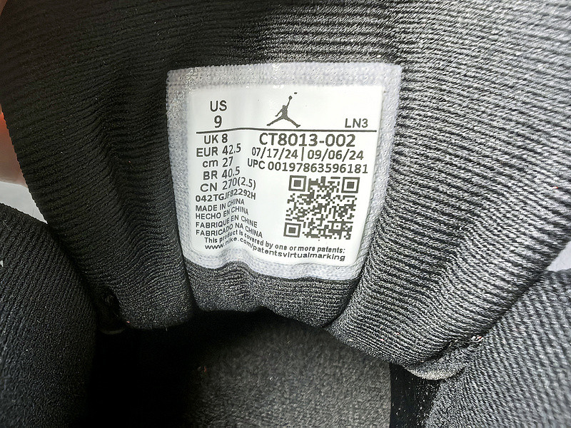 Air Jordan 12 "Flu Game" 2025 CT8013-002