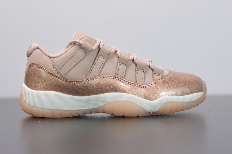 air jordan 11 low ''rose gold'' ah7860-105