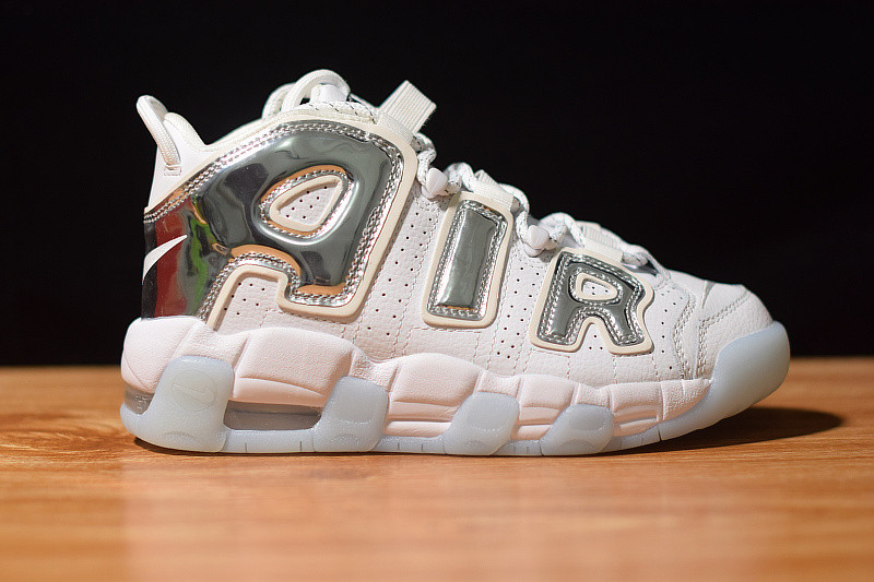 nike air more uptempo ''Ch*0me'' (w) 917593-100