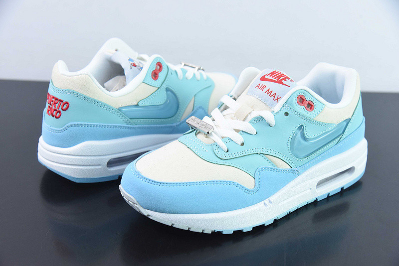 nike air max 1 puerto rico blue gale fd6955-400