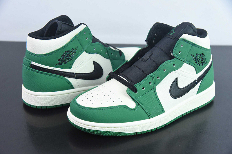 air jordan 1 mid se "pine green" 852542-301