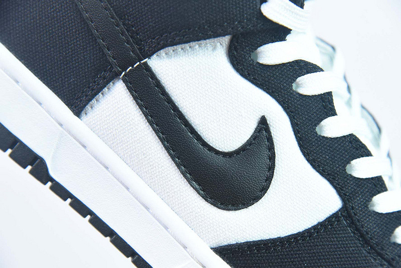 nike dunk mid black white dv0830-102