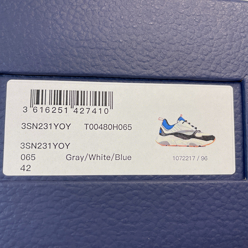 dio* homme b22 trainer sneaker