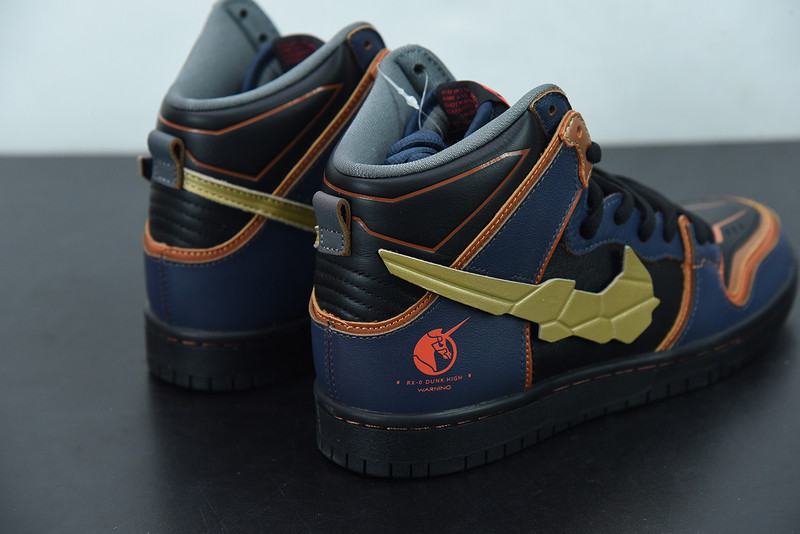 gundam x dunk high “banshee” dh7717-400