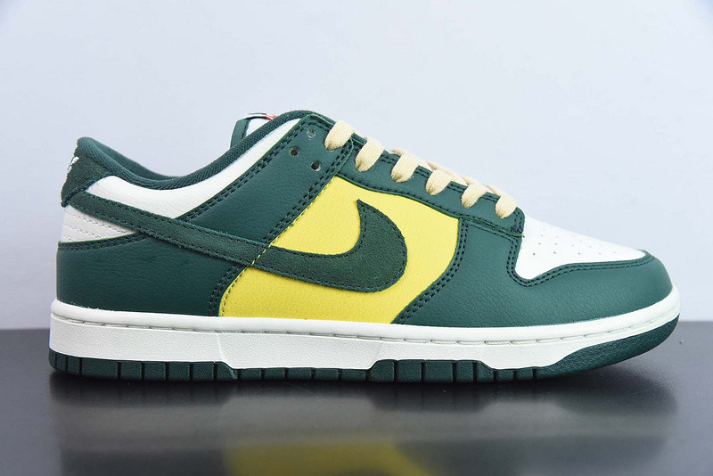 nike dunk low se noble green (women''s) fd0350-133