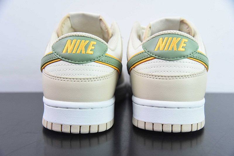 nike dunk low "pale ivory/oil green" fq6869-131