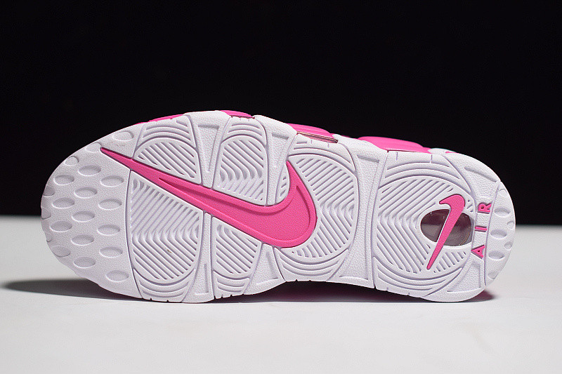 nike air more money qs "pinkfire" aj7383-600