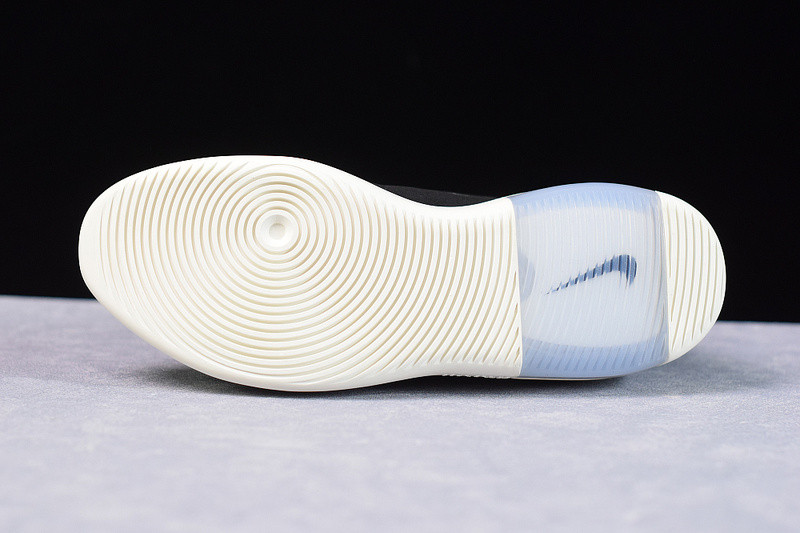 nike air shoot around "fear of god" black at9915-001