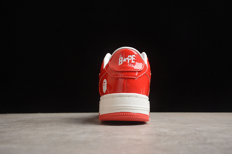 a bathing ape bape sk8 sta red