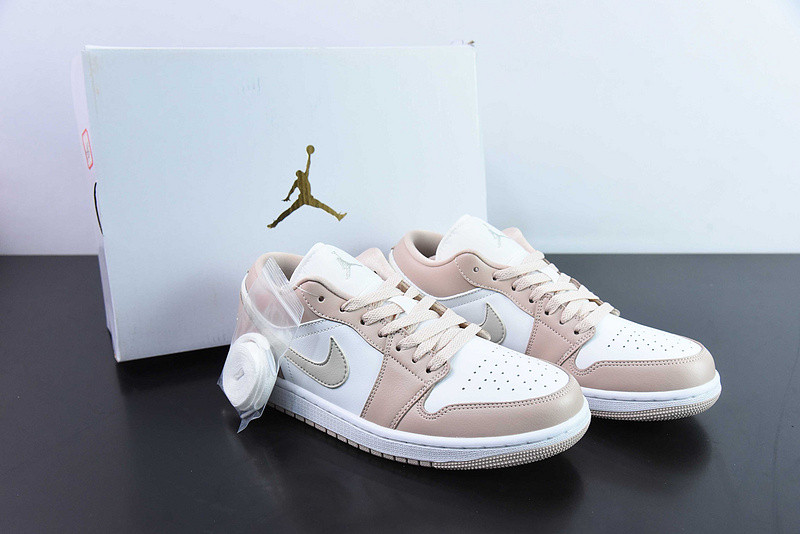 air jordan 1 low "crimson tint" dc0774-120
