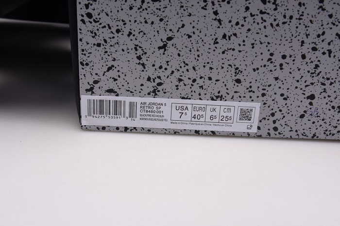 of air jordan 5 ct8480-001