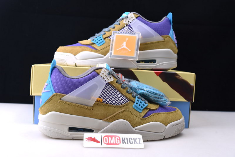 union x air jordan 4 “desert moss” dj5718-300