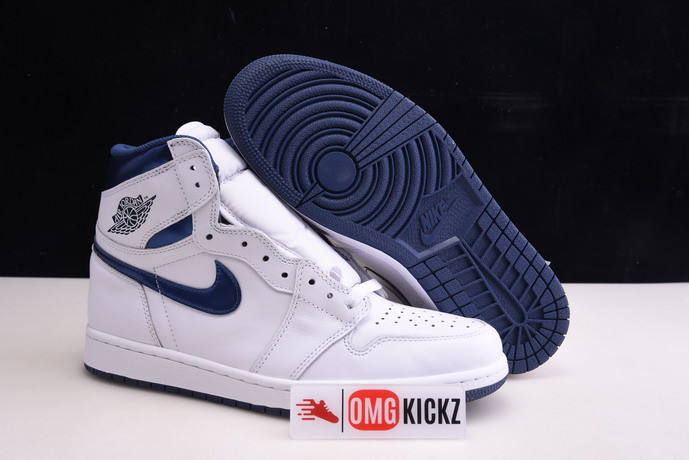 air jordan 1 retro high og “metallic navy” 555088-106