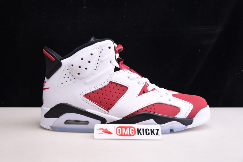 air jordan 6 retro "carmine" 2021 ct8529-106