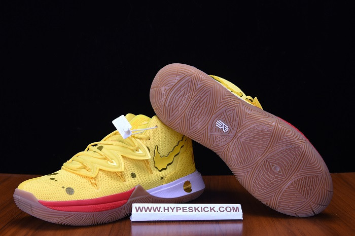 nike kyrie 5 spongebob squarepants ao2919-700