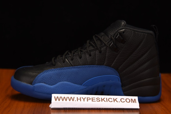 AIR JORDAN 12 BLACK GAME ROYAL 130690-014