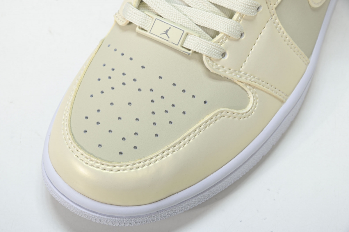 Jordan 1 Mid Goose Feather Yellow