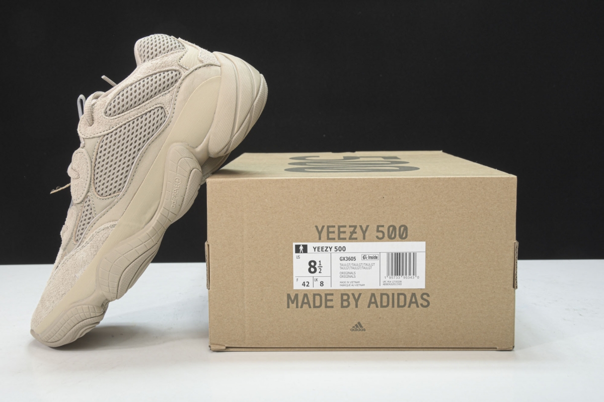 ad*s Y**zy 500 taupe light