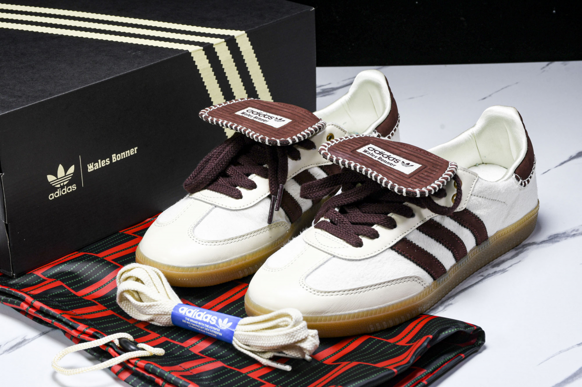 Ad*s samba pony tonal wales bonner cream white